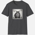 I Hate People Cat Shirt – Funny Mugshot Graphic Tee