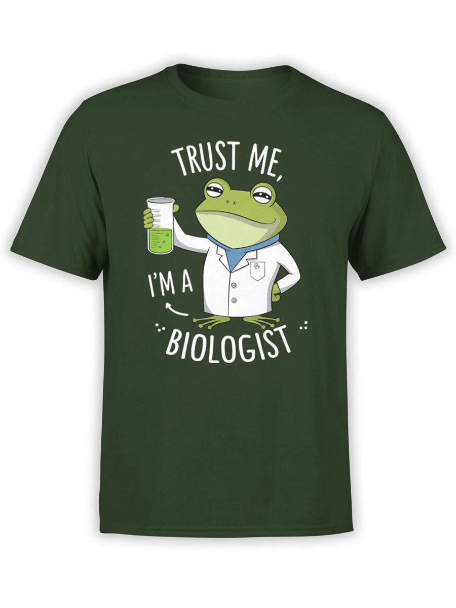 FANTUCCI Biologist T-Shirt Collection | Frog Lab Expert T-Shirt | Unisex