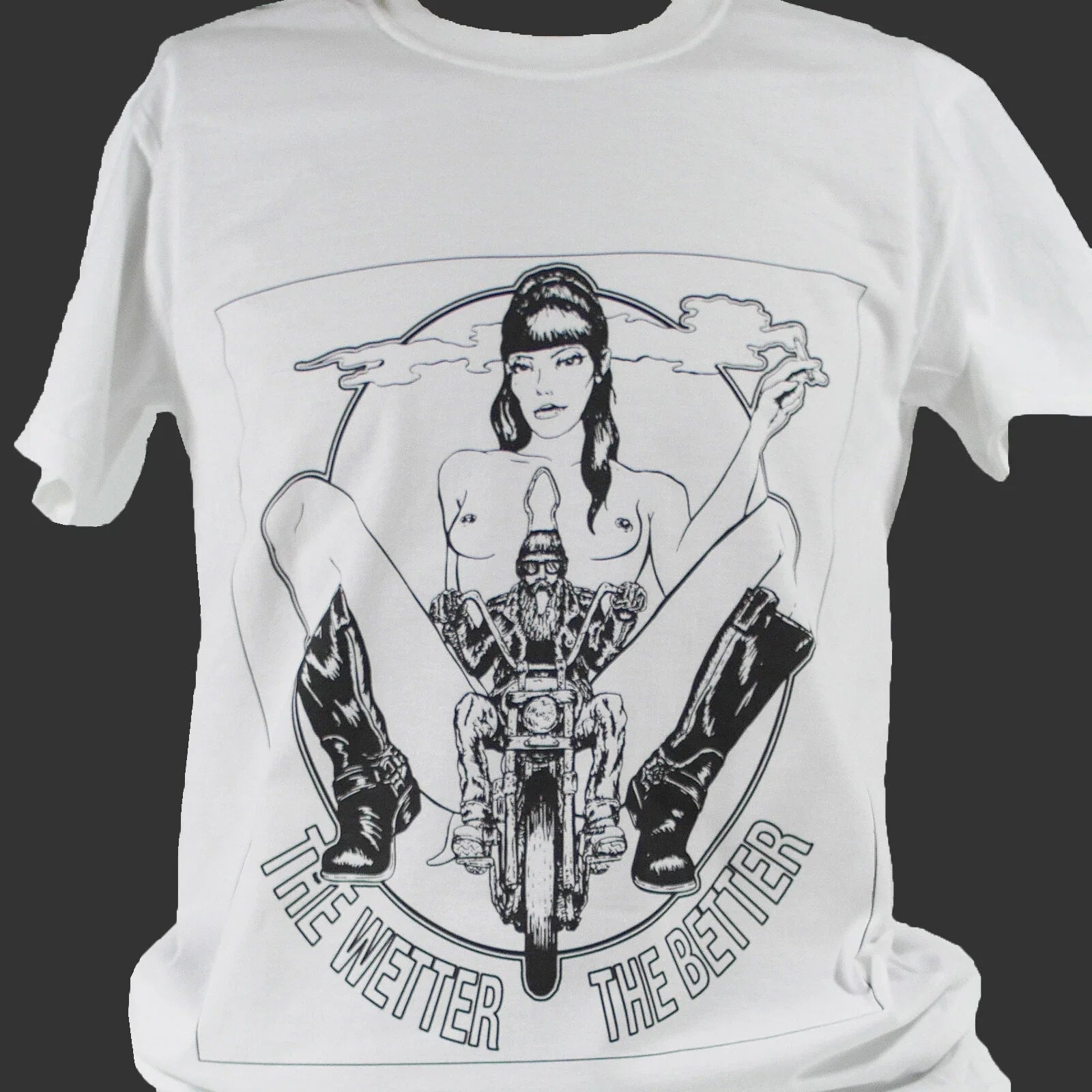 BIKER FESTIVAL FUN RUDE METAL ROCK T-SHIRT unisex S-3XL