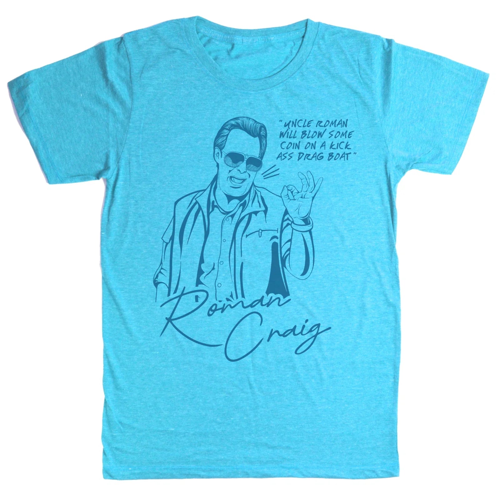 Roman Craig Dan Akroyd The Great Outdoors Vacation Suck My Wake Boat 80s T Shirt