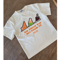 SnowDay Pixel Art 404 Error Melting Ice Cream Tee Cream Off-White Size Small