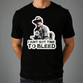 I Ain't Got Time To Bleed T-Shirt Funny Retro Action Film Lovers Quote Tee Top