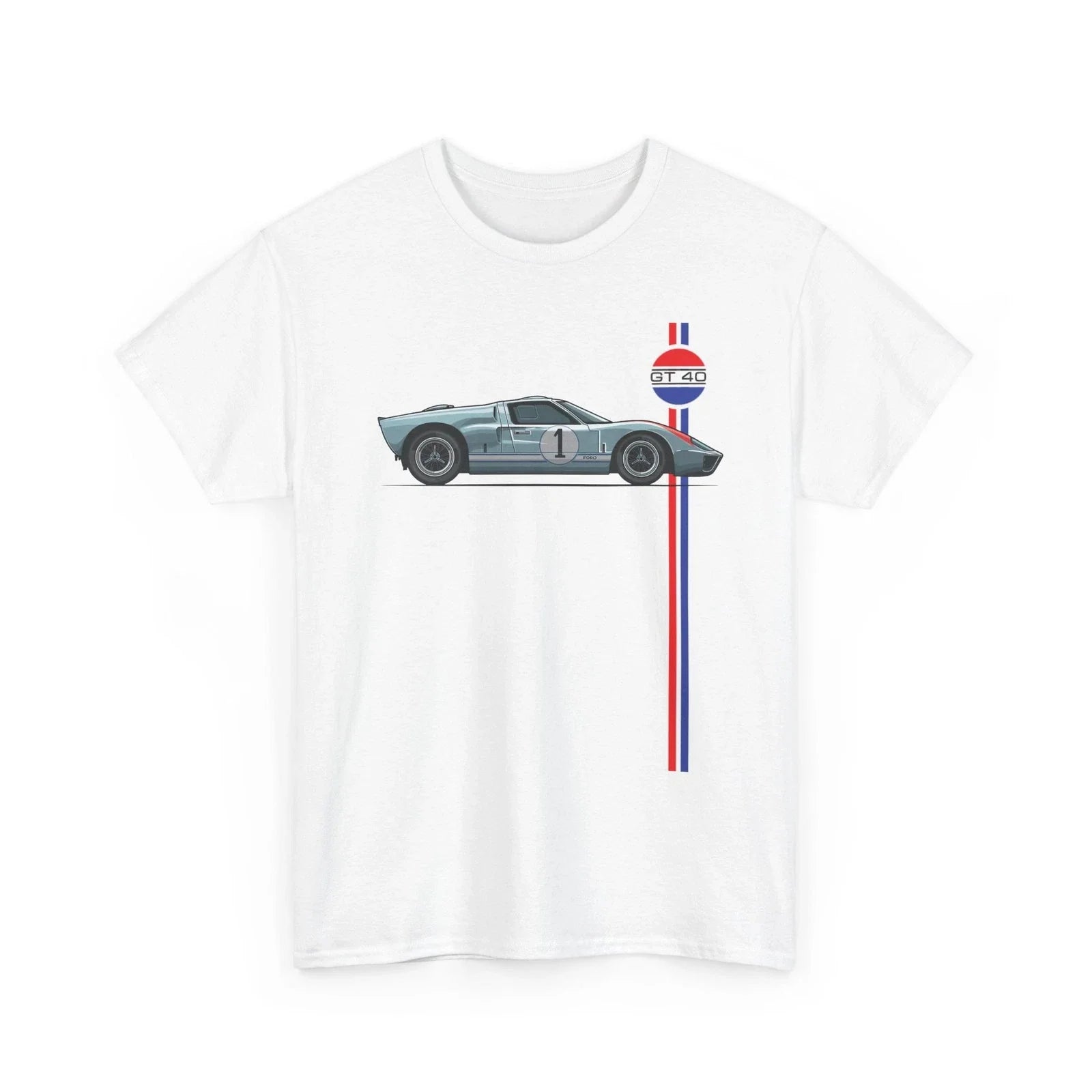 GT 40 Gulf Racing Tee - Various Colors