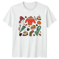 Cozy Autumn Aesthetic Sweater Weather Pumpkin T-Shirt Fall Doodle