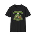 Munchie Manager T-Shirt | Cute Weed Leaf Character, Retro Fast Food Character