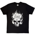 The Offspring  Premium Carbon T-Shirt: Skull (Black) OFFICIAL NEW