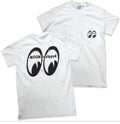 Men's Mooneyes Moon Equipped Classic White Pocket T-Shirt Cotton MQTP002WH