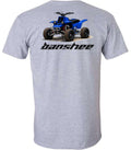 Yamaha Banshee Four Wheeler Short Sleeve Crew Neck T-Shirt VARIATIONS