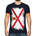 JERSEY GRUNGE FLAG MENS T-SHIRT TEE TOP JÈRRI SHIRT FOOTBALL JERSEY GIFT