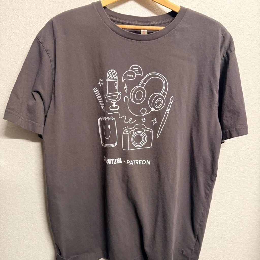 Jajitzel x Patreon Creator Graphic Tee 2XL Minimalist Shirt