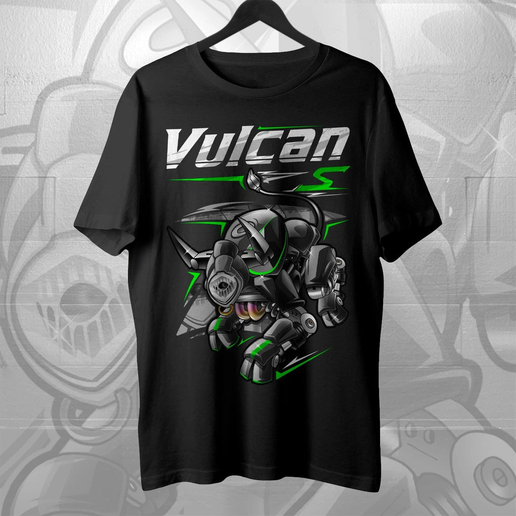 Kawasaki Vulcan S 2015-2026 Bull Motorcycle T-Shirt for Sportbike Riders