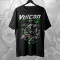 Kawasaki Vulcan S 2015-2026 Bull Motorcycle T-Shirt for Sportbike Riders