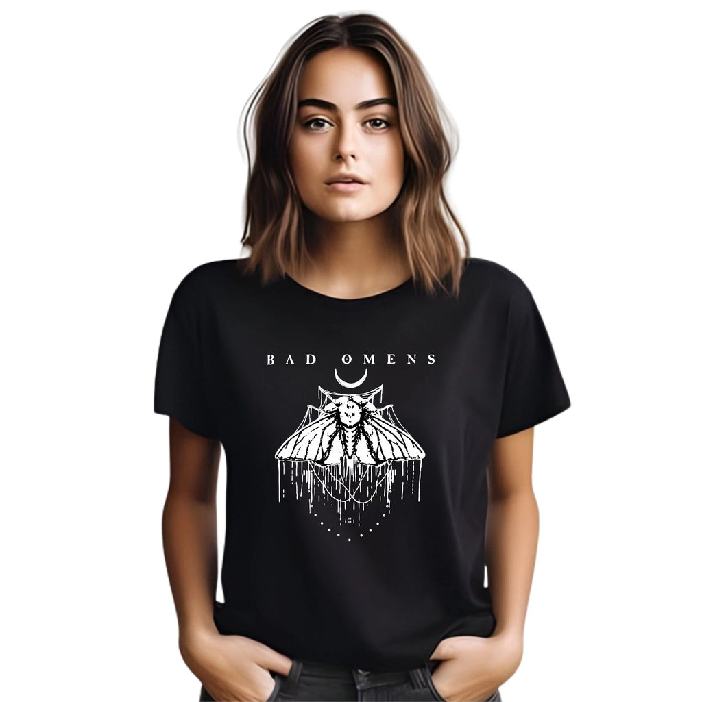 Bad Omens T-Shirt, Rock Band Metalcore Music Group Concert Festival Unisex Tee