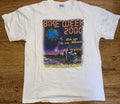 Vintage 2000 Y2K Bike Week Daytona Beach FL Double Sided Shirt Large