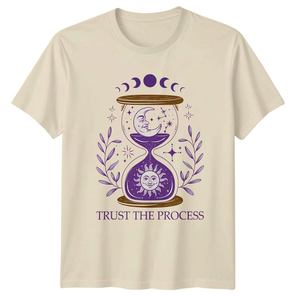 Trust The Process Celestial T-Shirt Spirituality Birthday Gift For Him And Her