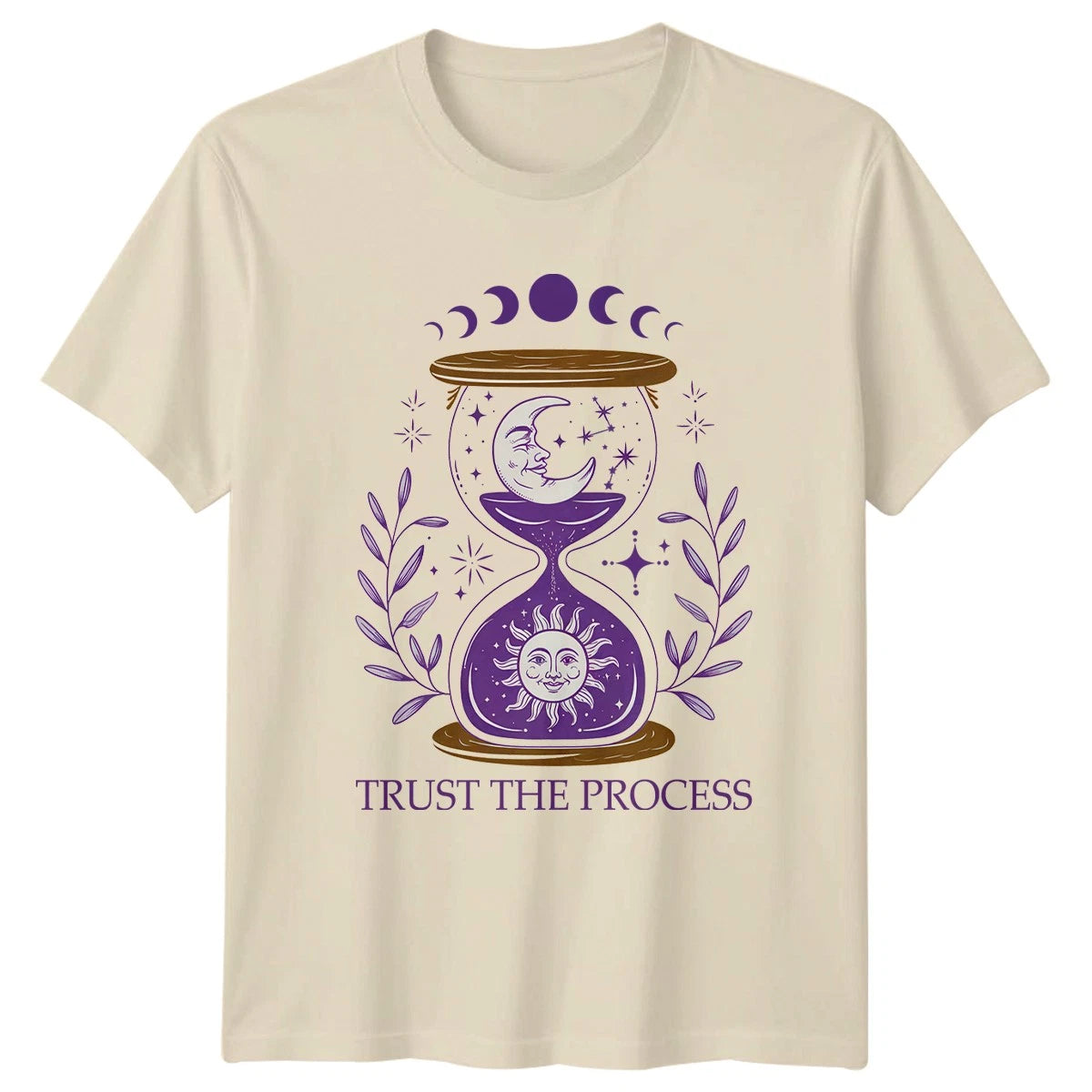 Trust The Process Celestial T-Shirt Spirituality Birthday Gift For Him And Her