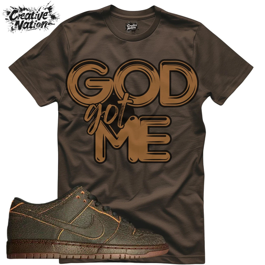 Shirt To Match Dunk SB Low Krampus Unisex Tee Sneaker Shirt GOD Got Me Shirt