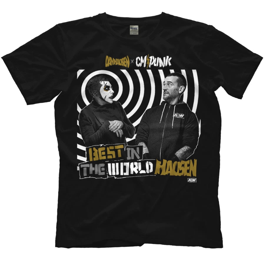Danhausen & CM Punk "Best in the WorldHausen" T-Shirt