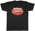 Salami Lover Club Mens T-Shirt Funny Food Label Tee Gift