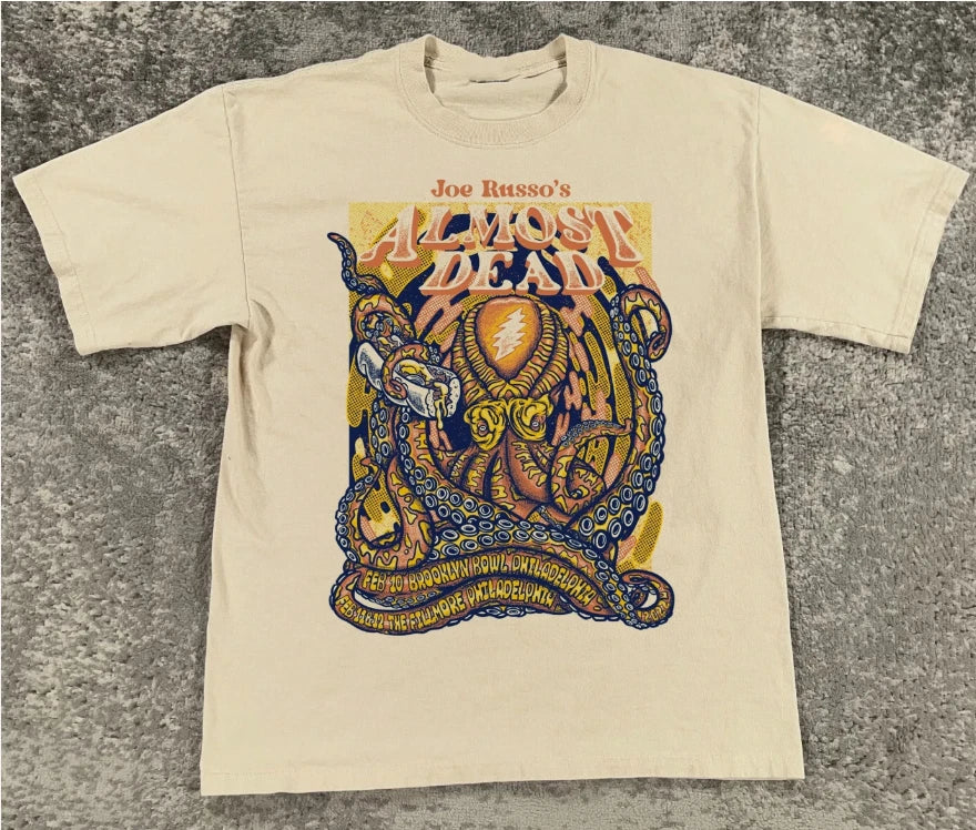 Joe Russo's Almost Dead Live beige Color Gift For Fan All size Shirt BT2227