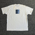 Vintage 1990’s Calvin Klein LOGO Tee Mens XL White Short Sleeve Shirt Cotton USA