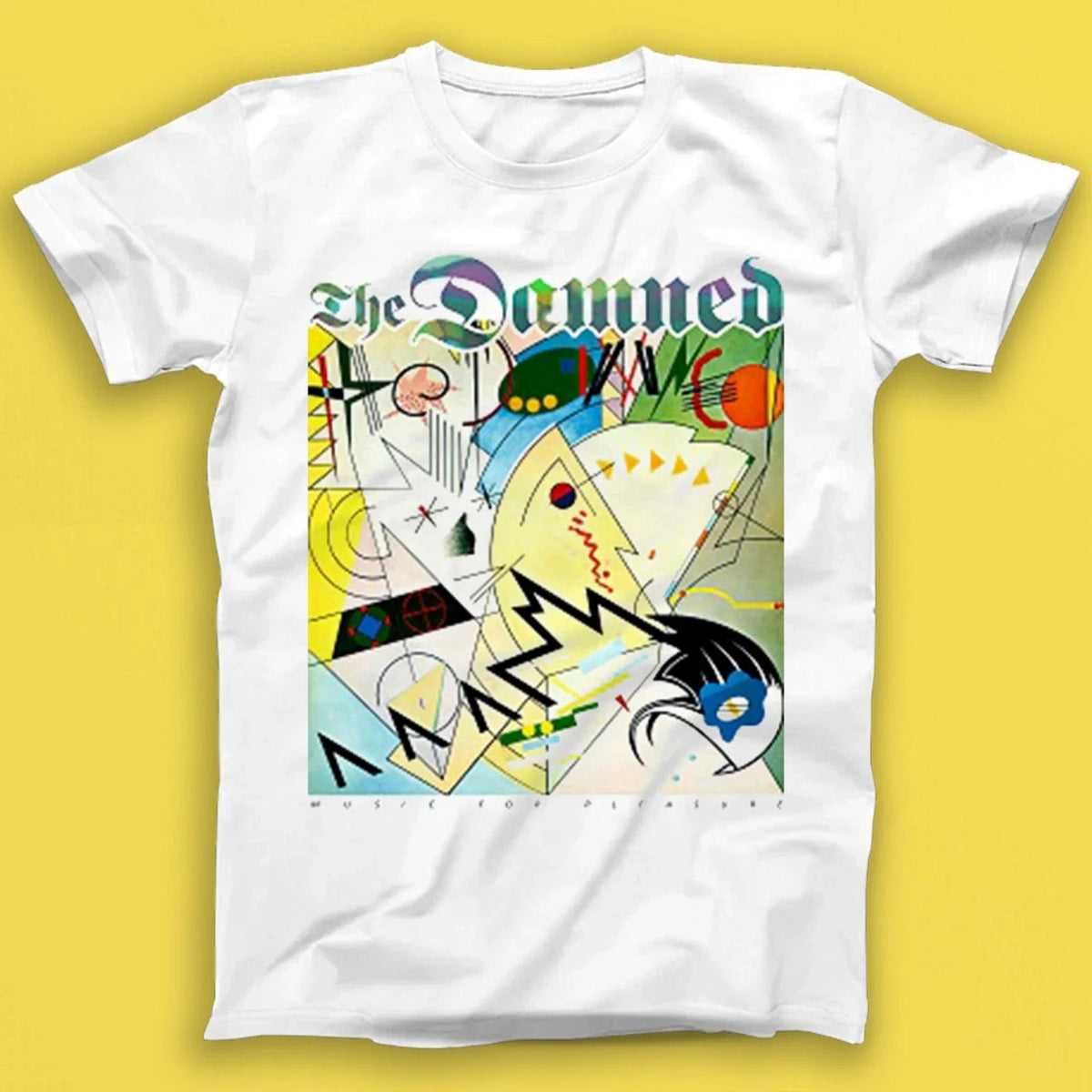 The Damned Music For Pleasure Music Gift Tee Tshirt T2205