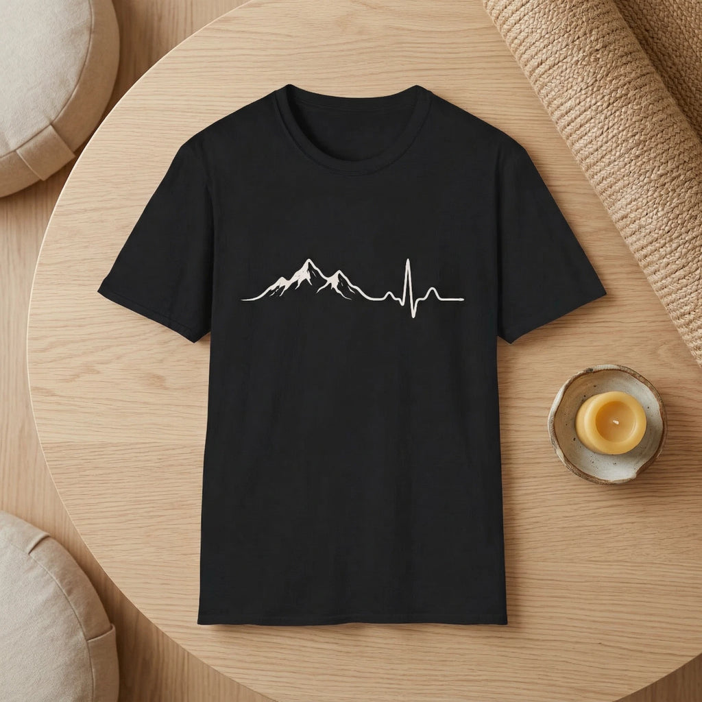 Breath In Motion Minimalist Graphic Tee