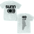 Sunn O))) band 2 sides white short sleeve T-shirt All sizes