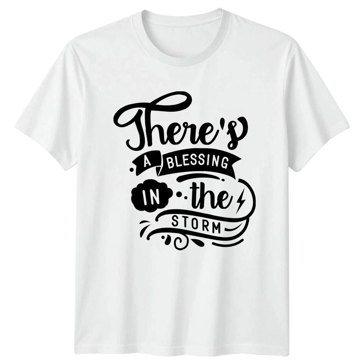 Theres A Blessing In The T-Shirt Faith Inspirational Gift For Him And Her