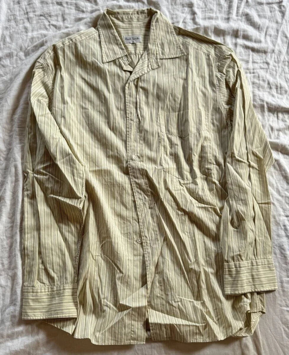 Paul Smith Shirt Border Colorful M Simple Japan