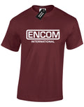 ENCOM INTERNATIONAL MENS T SHIRT RETRO TRON FLYNN'S ARCADE COOL DESIGN TOP