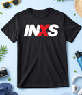 INXS Short Sleeve White / Black Men/Women T-Shirt