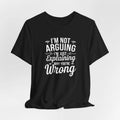 Motivational T-Shirt, You Can't Handle Quote Unisex Tee - Funny Quote Shirt,