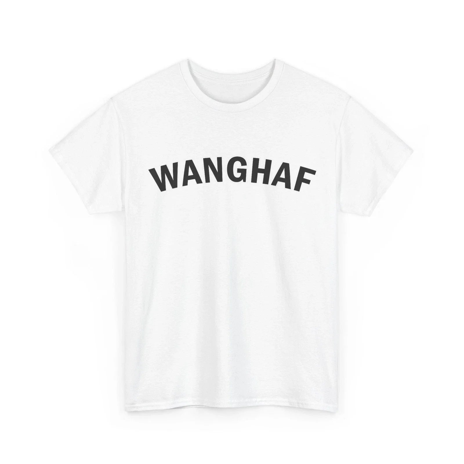 WANGHAF Shirt – Bold Minimalist Streetwear Graphic Tee T-Shirt
