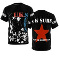 Tour UK Punk Forever U.K. Subs Band 3D T-shirt All S to 5XL 2F1981