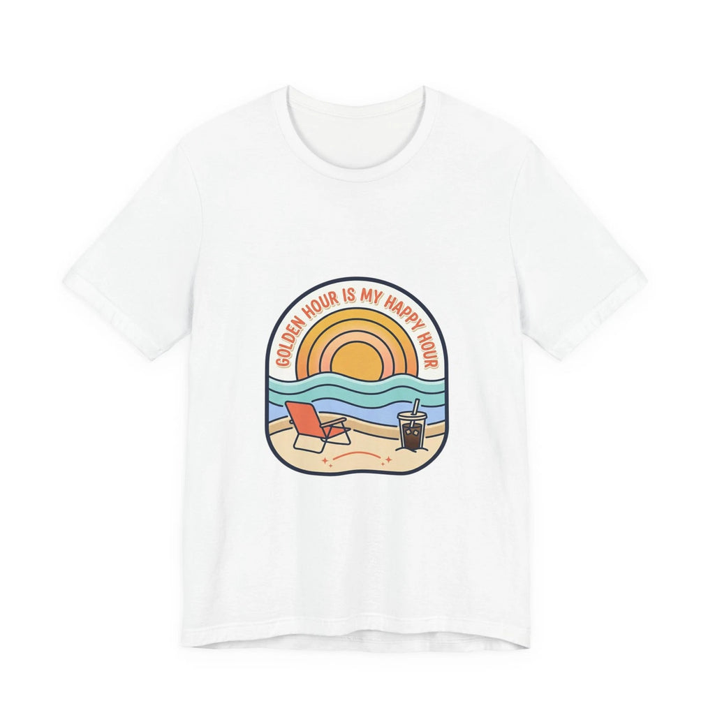 Golden Hour Beach Graphic Tee | summer aesthetic, coastal vibes