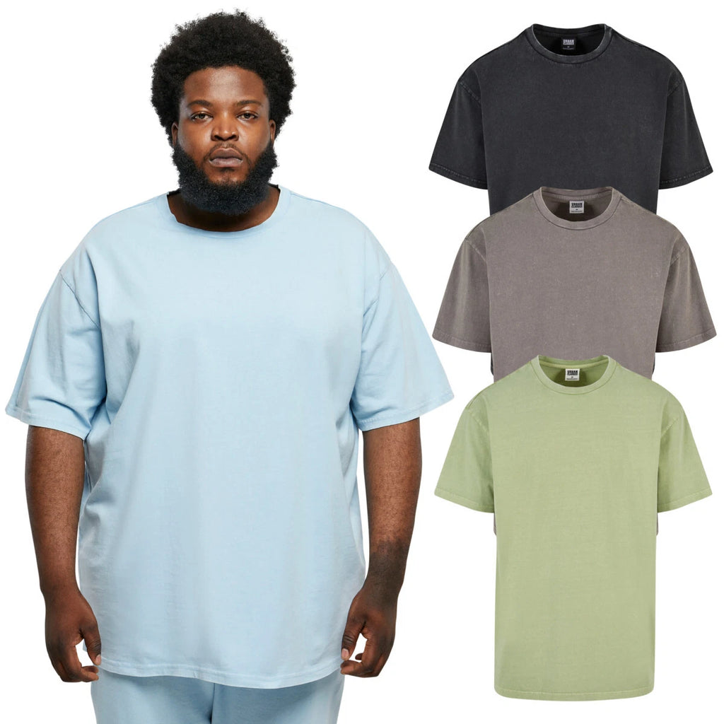 Urban Classics Heavy Oversized Acid Wash Tee T-Shirt Oberteil shirt Oversize Men