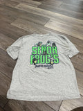 Y2k Grey and Green Senor Frogs Graphic Tee Men's Size Large Short Sleeve