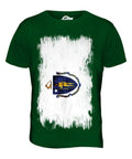 STATE MASSACHUSETTS GRUNGE FLAG MENS T-SHIRT TEE SHIRT XS S M L XL 2XL