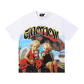 Mixed Emotio Graphic Tee Shirt white Short Sleeve S-M-L-XL