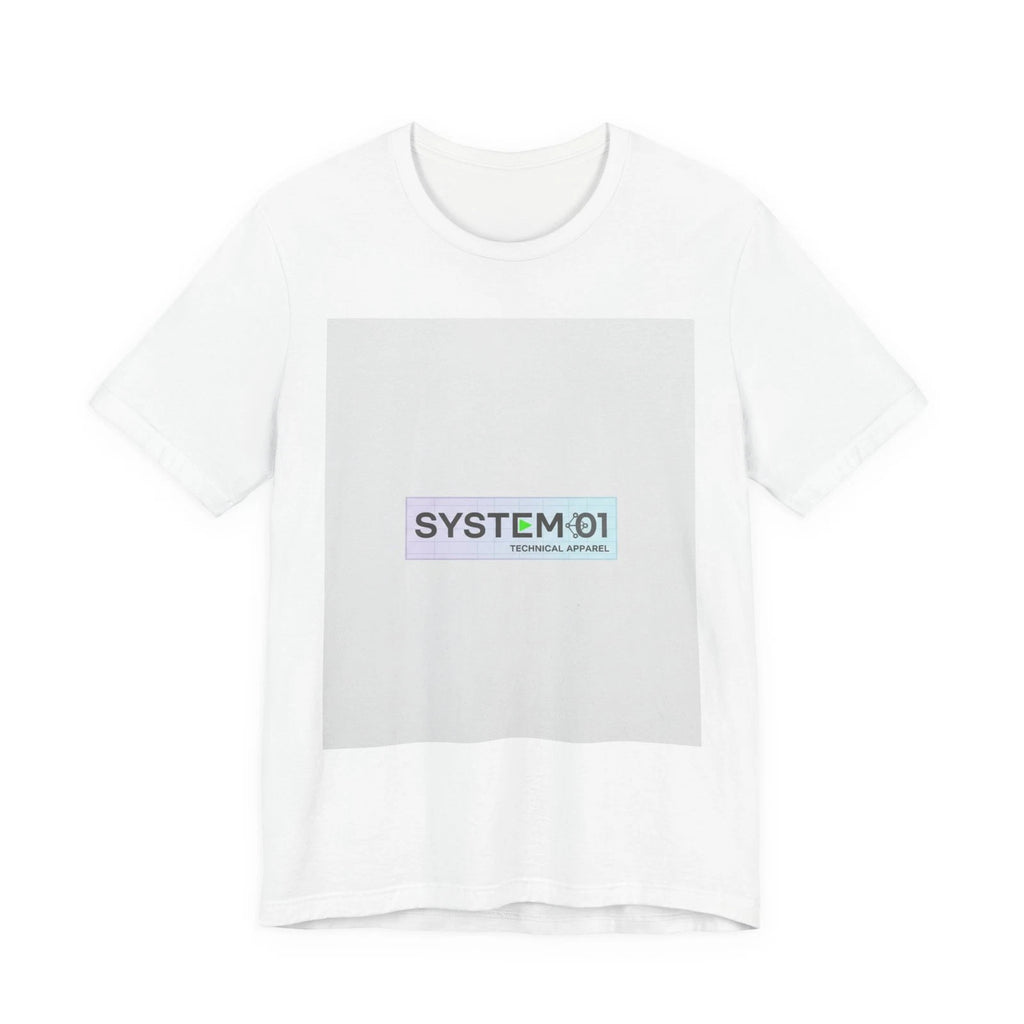 SYSTEM:01 Minimal Tech Tee | Cyber Minimalist Streetwear