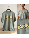 "BRUH" Frog Graphic T-Shirt – Size 2XL