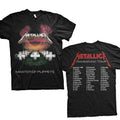 Metallica Cotton Album Black T-Shirt – Iconic Heavy Metal Band Rock Punk Style