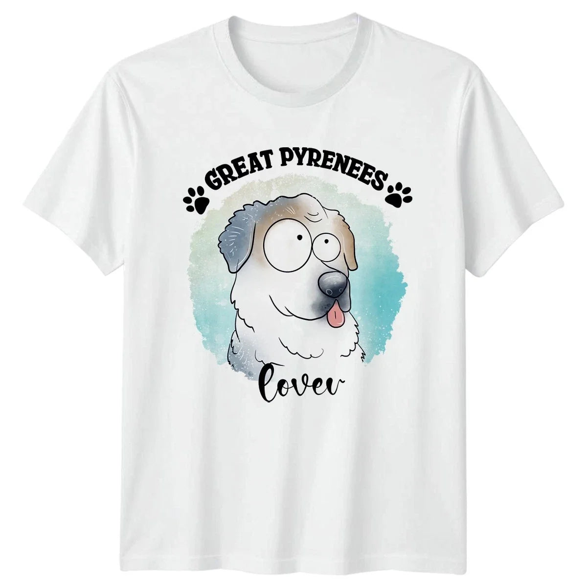 Great Pyrenees Lover T-Shirt Dog Breed Pet Owner Gift For Him And Her