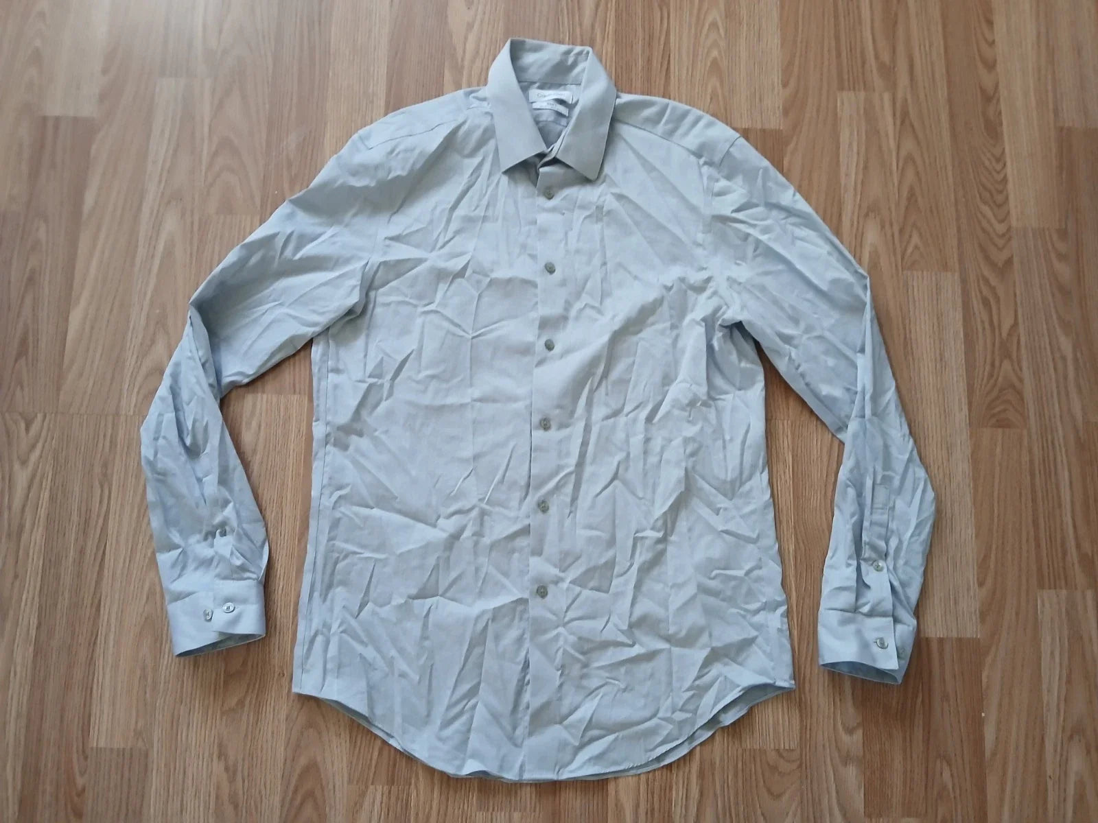 Calvin Klein Slim Fit Men's Cool Grey Shirt