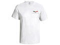 C6 Corvette White Cotton T-Shirt