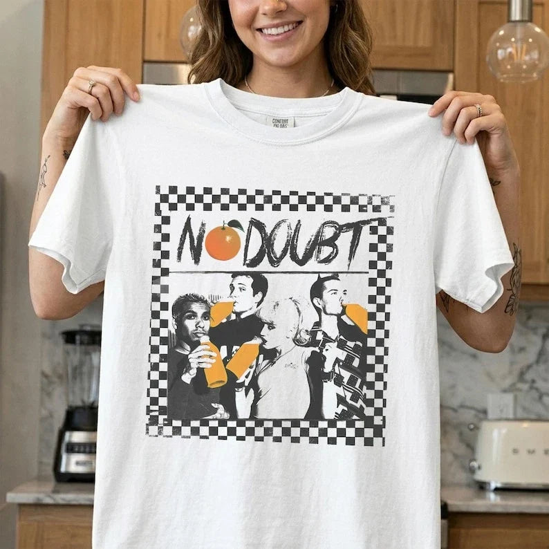 No Doubt Band Unisex T-Shirt, 90s Ska Punk Rock Graphic Tee