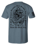 Howitzer Style Men's T-shirt Live Free Military Grunt MFG
