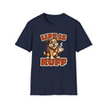 Life Is Ruff Funny Dog Coffee Shirt Retro Cartoon Puppy Dog Lover T-Shirt Gift