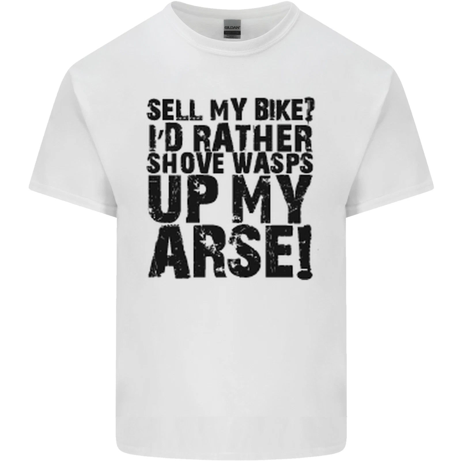 Cycling Biker Sell My Bike? Cyclist Bicycle Mens Cotton T-Shirt Tee Top